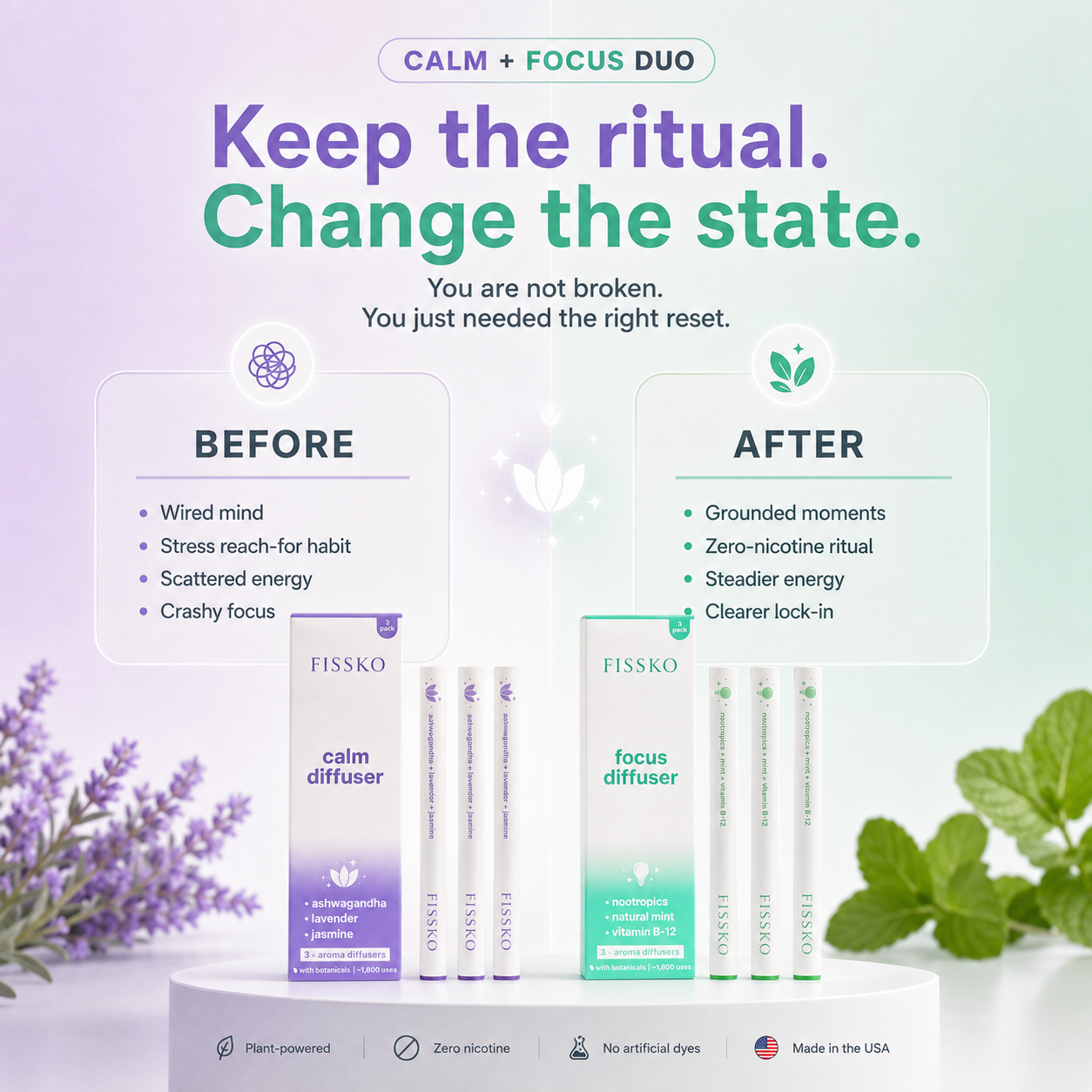 THE CALM + FOCUS SWITCH KIT