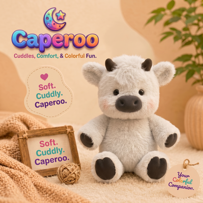 Meet Caperoo™  The Running Animal Plushie
