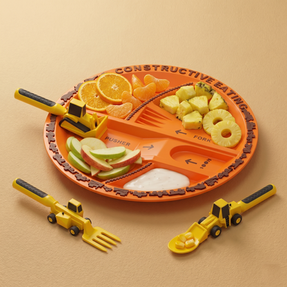 Turn Mealtime Battles Into Playful Adventures 🦖🚜🌸