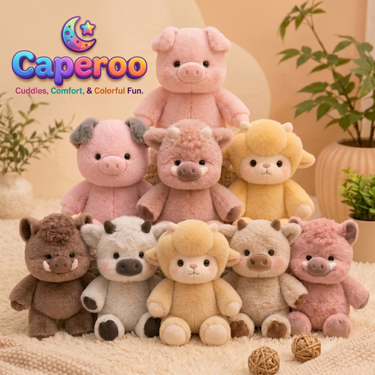 Meet Caperoo™  The Running Animal Plushie