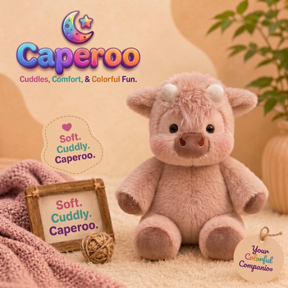 Meet Caperoo™  The Running Animal Plushie