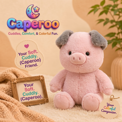 Meet Caperoo™  The Running Animal Plushie